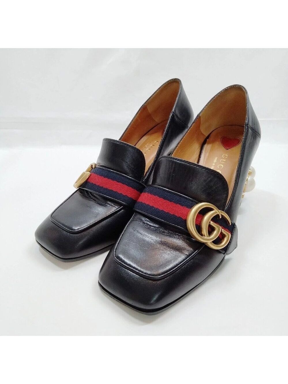 Gucci Pumps Women Black PVC 250-071525